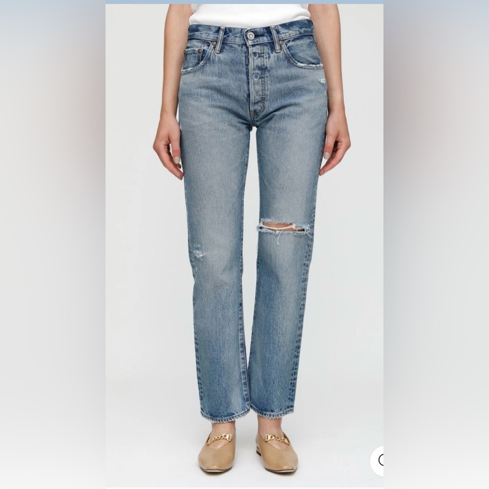 Moussy Vintage County Straight-Leg Jeans size 26